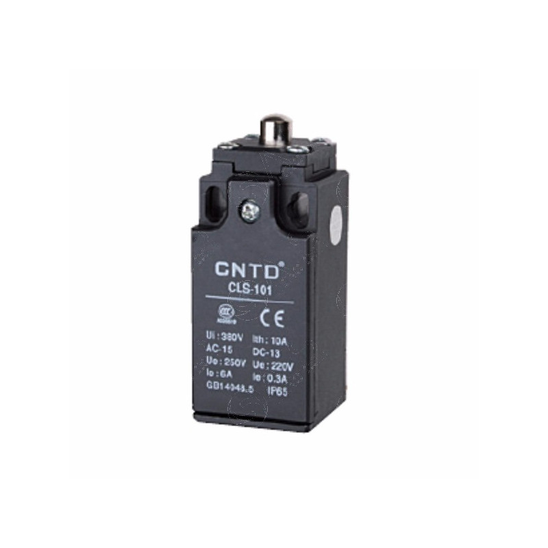 CLS-101  Finecorsa  in plastica  pistoncino  acciaio inox  NO+NC  10A 250V  IP65  M20