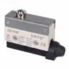 CZ-7100   Micro Finecorsa in plastica pistoncino  inox  NO NC 10A 250V IP40  passacavo in gomma