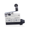 CZ-7144  Micro Finecorsa in plastica, leva  inox con rullo in plastica NA  NC  10A 250V  IP40  pressacavo in gomma