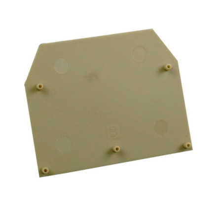 EP16BEIGE/10   Piastrina terminale per ER16  BeigeConfezione da 10 pcs