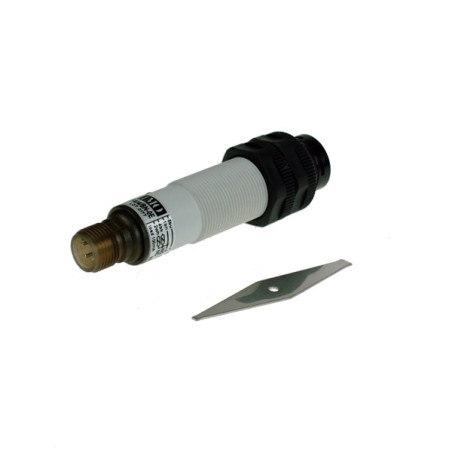 FAI4/BP-0E   Sensore fotoelettrico M18  riflessione diffusa 10 30Vdc  NO  NC  PNP  Sn 200mm Adj  Corpo PBT conn  M12