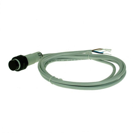 FAIC/BP-0A   Sensore fotoelettrico M18 Retro reflex  10 30Vdc  NO  NC PNP  Sn  4m  corpo PBT cavo 2m