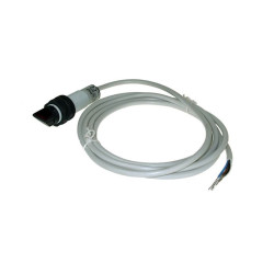 FARN/BP-2A   Sensore fotoelettrico M18  riflessione diffusa ottica da 90° 10 30Vdc   NO   NC  PNP  Sn  200mm Adj  Corpo PBT cavo