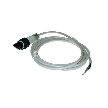 FARN/BP-2A   Sensore fotoelettrico M18  riflessione diffusa ottica da 90° 10 30Vdc   NO   NC  PNP  Sn  200mm Adj  Corpo PBT cavo
