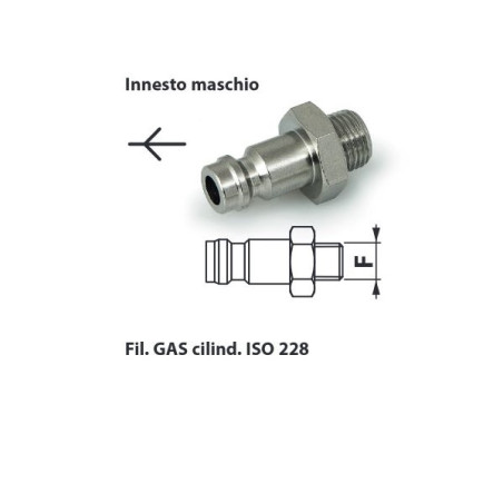 IRM.8M   Innesto rapido mignon M   G 1/8