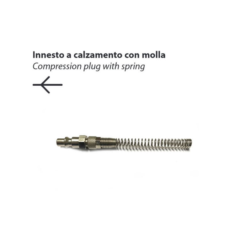 IRT.8.6M   Innesto rapido con molla  T 08 06