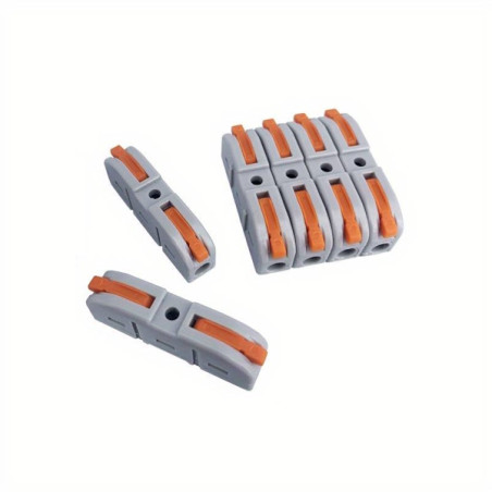 KV211   Morsetto Quick  0,2  4 mm²  600 V  32A  Grigio