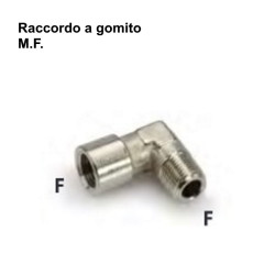 L85-1/2   Raccordo a  gomito  M F  1/2