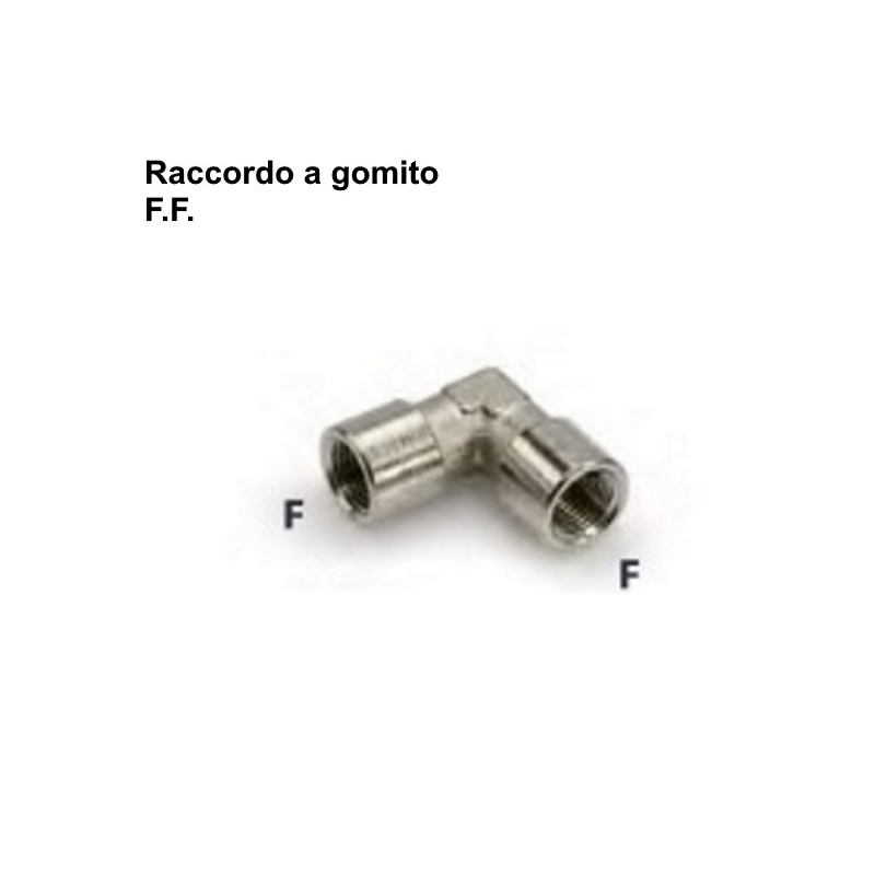 L86-1/2   Raccordo a gomito  F  F   G 1/2