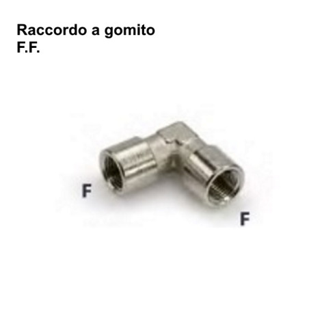 L86-1/2   Raccordo a gomito  F  F   G 1/2