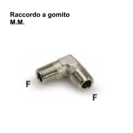 L87-1/4    Raccordo a  gomito M M  1/4