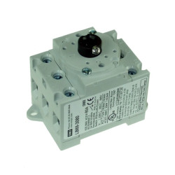 LB69-3080   Sezionatore per montaggio su base  3 poli  80 A per uso con E69    Alberi e H69    Maniglie