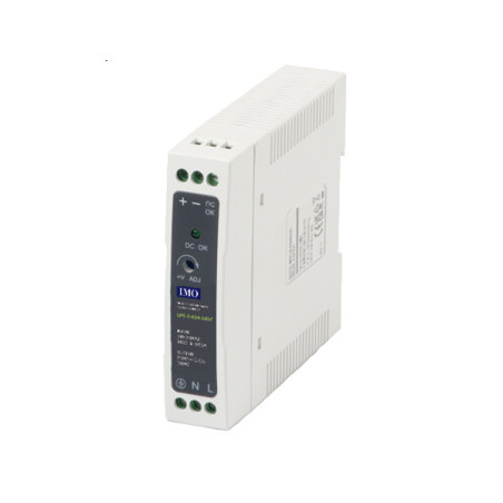 LPS-1-024-24DC   Alimentatore AC DC Ingresso 90 265 Vac   Uscita 24 Vdc   24W 1,0A  Montaggio su guida DIN UL  CUL  TUV