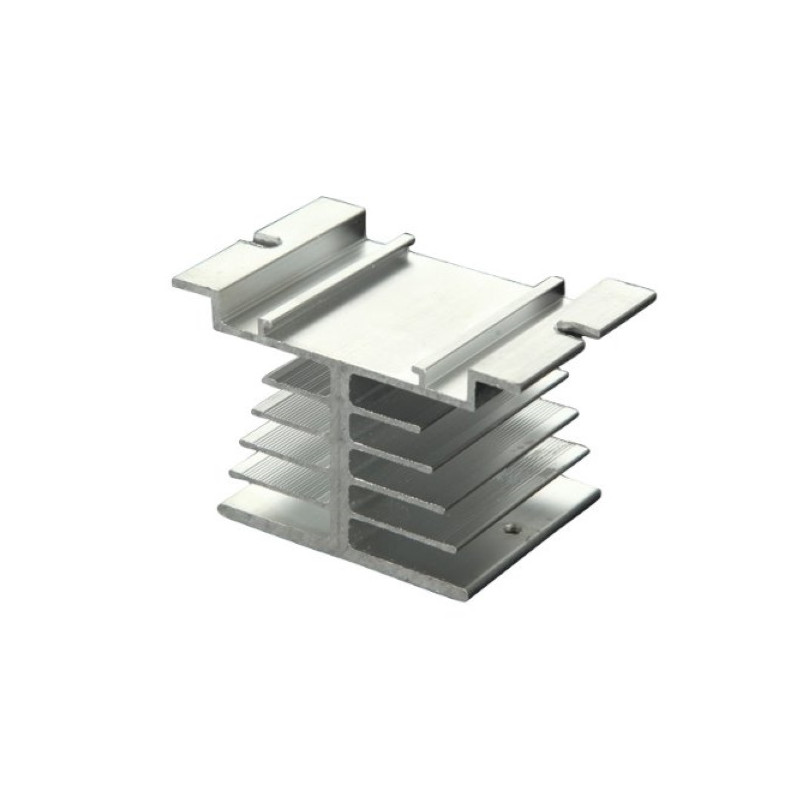 RADIOTOR   Dissipatore in alluminio alettato per SSR