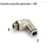 RG12.M5.6   Raccordo rapido a  L  M  girelole   or M5  T 06