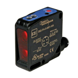 S62-PA-5-M11-NN   Sensore fotoelettrico a scansione diffusa rilevamento 60   600 mm  NPN  uscita max 100 mA Connettore M12  IP67