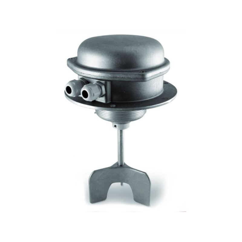 SE-150/24-21/2   Controllo di livello ad elica tipo SE150 a paletta corpo metallico 24Vac
