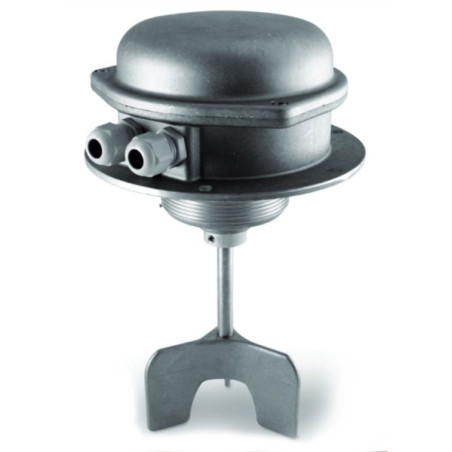 SE-150/24-21/2   Controllo di livello ad elica tipo SE150 a paletta corpo metallico 24Vac