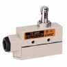 TZ-6002  Finecorsa in metallo pistoncino con rotella in acciaio inox parallela  NO NC 15A 250V IP65 pressacavo M20 Incluso