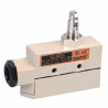 TZ-6003  Finecorsa in metallo pistoncino con rotella in acciaio inox perpendicolare  NO NC 15A 250V IP65 pressacavo M20 Incluso