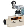TZ-6143  Finecorsa  in metallo  leva regolabile in acciaio inox con rotella in plastica e cuffia antipolvere  NO  NC 15A 250V IP