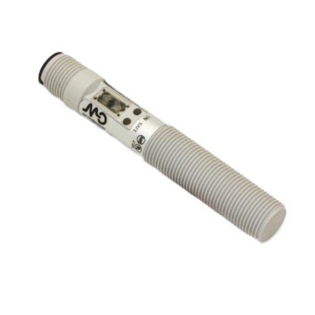 C12P/00-3E   Sensore di  Prossimità capacitiva M12 non schermato  10 30VDC   NO   NC  PNP NPN Sn  da 0,5   8 mm  Corpo in plasti