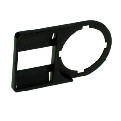 P761x10    Porta etichetta 27X11  per pulsanti D 22 Confezione da 10 pcs