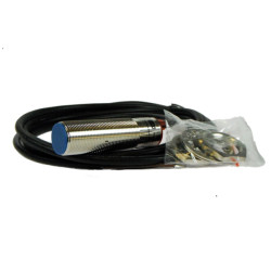 PB1202/DSA-A   Sensore induttivo M12 schermato  10 30Vdc  NO 2 fili cavo  SN 2mm Corpo in ottone nichelato cavo 2m