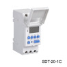 SDT-20-1C   Timer digitale  24 ore 7 giorni Alim  85 265Vac  20Ap  Max  Corrente di commutazione  resistiva  IP20