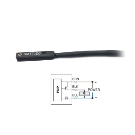 SMTT.EC  Sensore magnetico PNP 3 fili connettore M8 3P