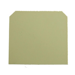 SP16BEIGE/10   Piastrina laterale  per  ER16  BeigeConfezione da 10 pcs