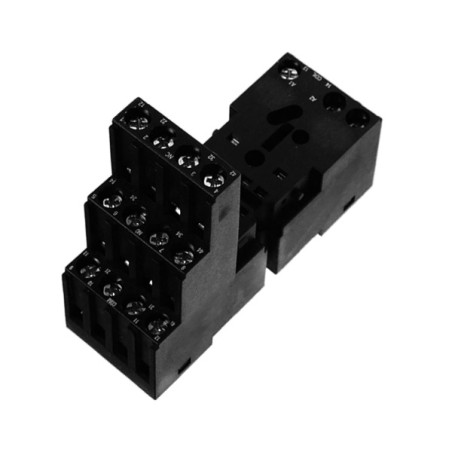 SRNE4-S  Zoccolo per serie  Relè HYE41   Attacco Din Ral T35  Pannello 14 Pin