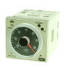 TA11-A24AC/DC   Timer per montaggio a pannello48x48  multiscala 0 05s 60hr  doppio  contatto  CO 5A  11 pin undecal  multifunzio
