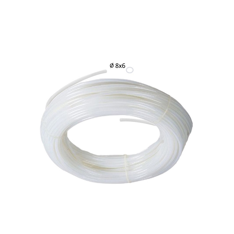 TR12T08-06  Tubo Rilsan PA12 colore neutro  D 08 06  colore neutro