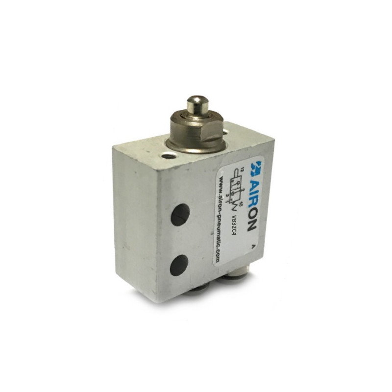 VB32C4  Microvalvola a puntale 3/2 NC  attacco  tubo 4