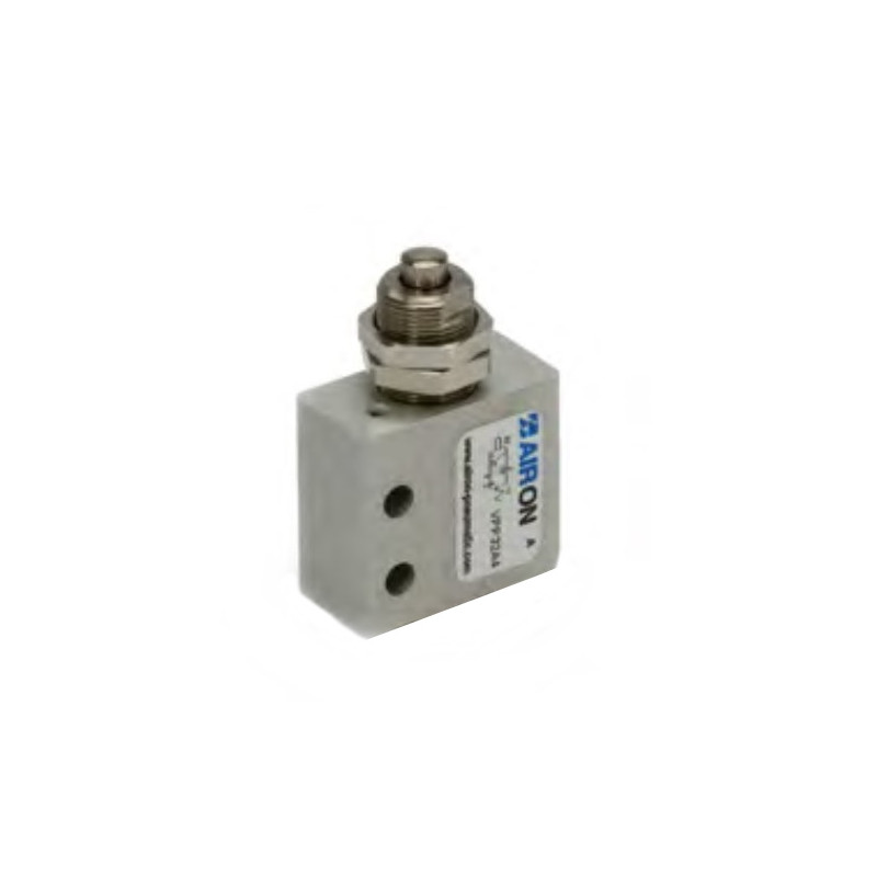 VPP32C5L Valvola a puntale passaparete 3/2 NC attacco laterale filettato M5