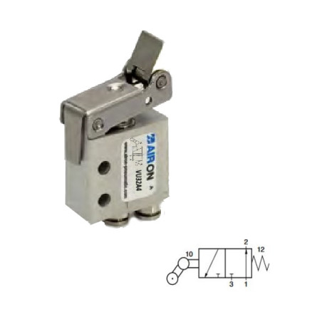VU32A4  Valvola unidirezionale 3/2 NA  monostabile T 4