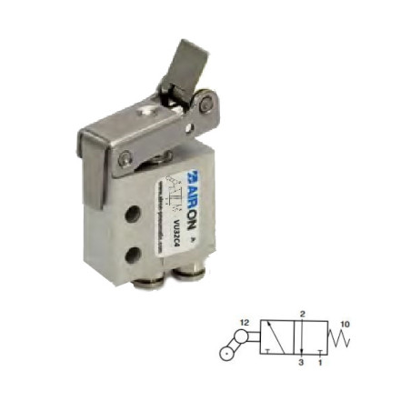 VU32C4  Valvola unidirezionale 3/2 N C  monostabile T 4