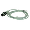 MS7/00-0A  Sensore fotoelettrico M18  a riflessione diffusa Alim 10 30 Vdc PNP NPN  NO NC Sn 400mm sens. adj corpo PBT cavo 2m