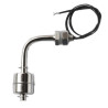 SF132   Sensore a galleggiante di livello in acciaio inox AISI 316  installazione Orizzontale  H  81 mm M10   contatto NO 1Amp  