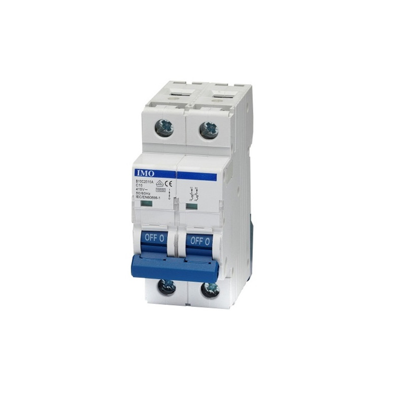 B10C2004A   Interruttori  MCB 10kA  Curve C  2 Poli  4 Amp  CE