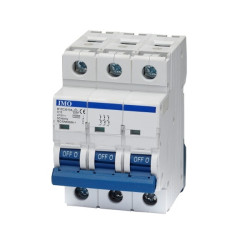 B10C3016A   Interruttore MCB 10kA  Curve C   3 Pole  16 AmpVDE   CE