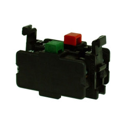 B4TU11F   Blocco contatti  1 NO 1 NC con portalampada  per pulsanti serie BG