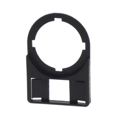 BEK-S  Porta targhette per pulsante  nero 30x17mm