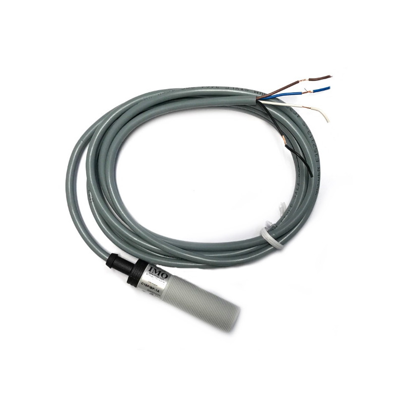 C18P/BP-1A  Sensore di  Prossimità capacitiva SW  M18 non schermato  10 30VDC   NO   NC  PNP Sn  3  12 mm  Adj  Corpo in plastic