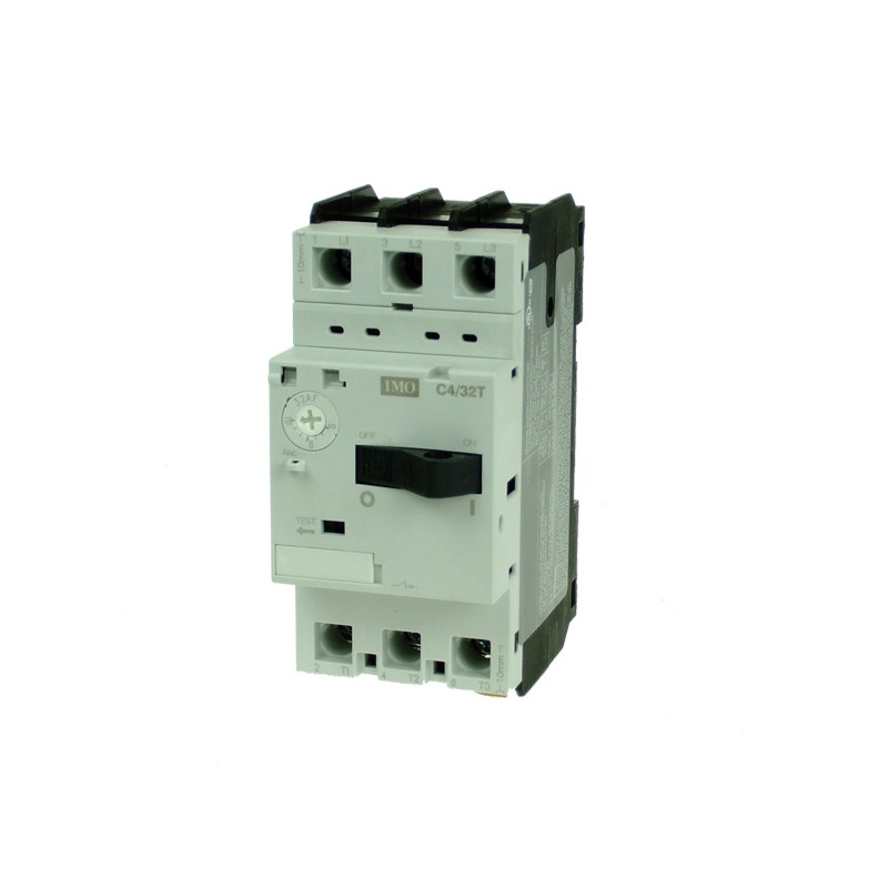 C4/32T-13   Interruttore magnetico termico trifase regolazione 9 13A Magn  169A
