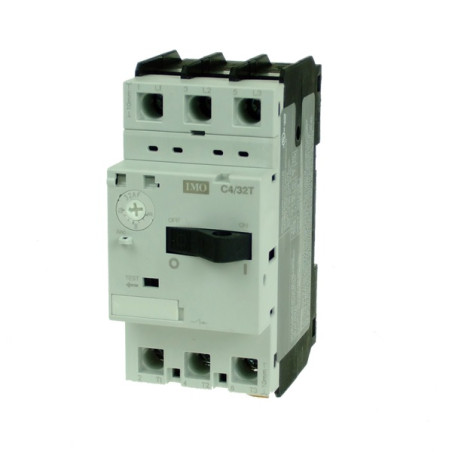 C4/32T-13   Interruttore magnetico termico trifase regolazione 9 13A Magn  169A
