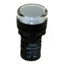 LMB-24-WHITE   Lampada pilota D 22 mm a LED 24Vac dc  luce bianca  IP65