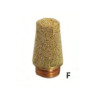 SBE.3   Silenziatore sinterizzato testa esagonale G 3/8