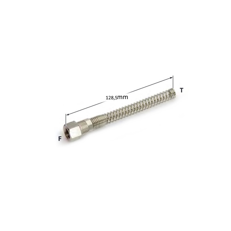 C59.1/2.10-08   Raccordo a calzamento diritto femmina   molla G 1/2  T 10 08